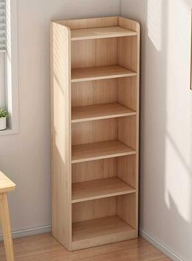 童实木架置架落地家用客厅收纳架松木小柜子储物物SG008203柜窄柜