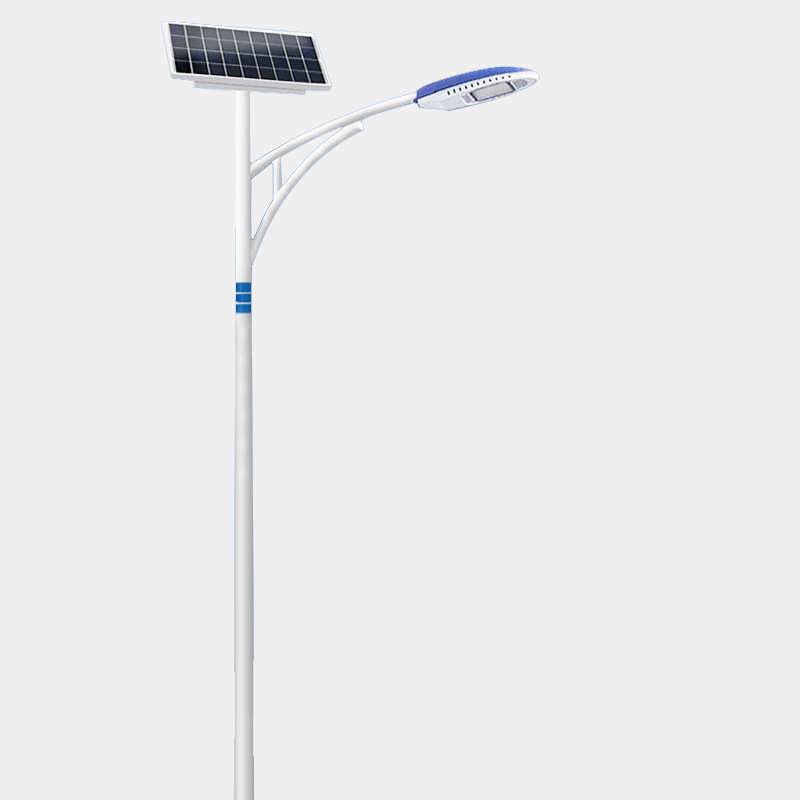 50w大功率led太阳能路灯 6米新农村亮化建设光伏路灯工程照明灯
