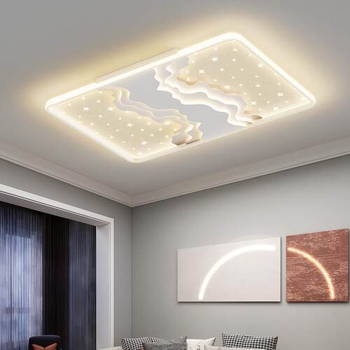 新款客厅吸顶灯超薄现代简约星星led吸顶灯大气北欧卧室吸顶灯具