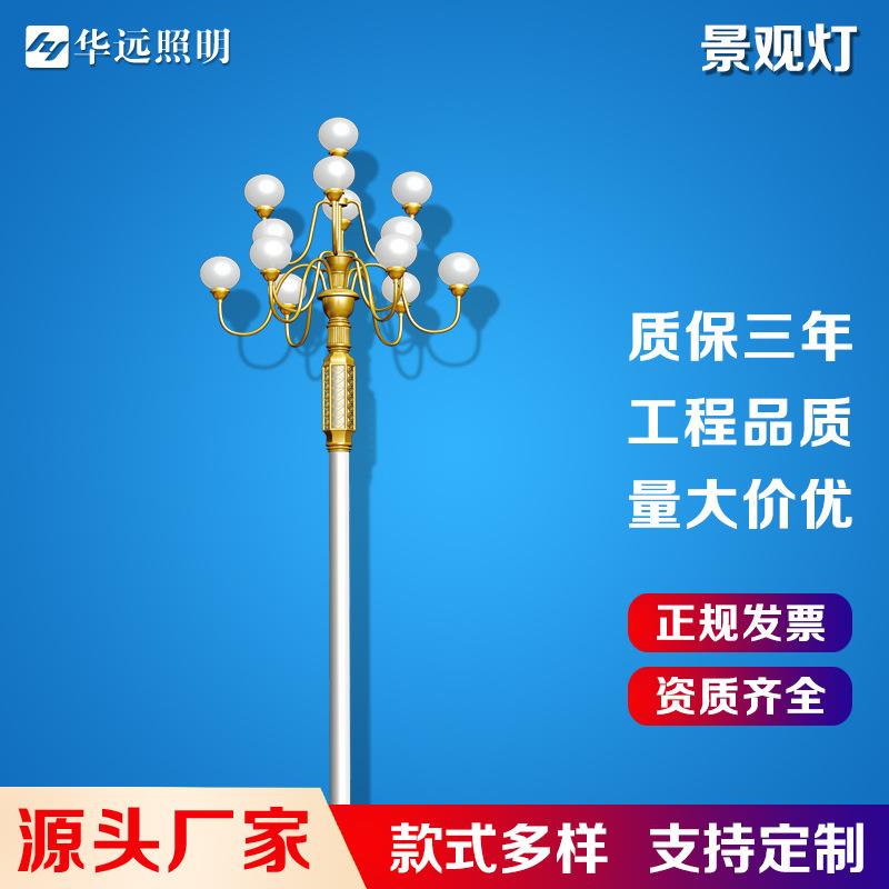 景观路灯厂家9米11米200W中华灯户外广场公园大型景观led防水路灯
