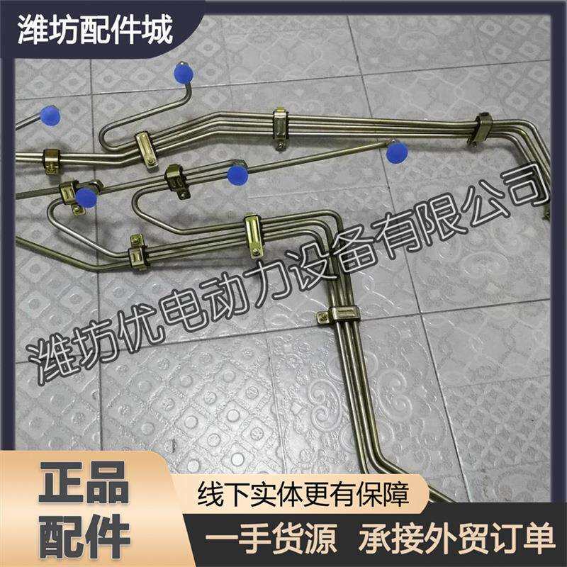 潍柴博杜安6M26柴油发动机 330205000196双层防爆防泄漏高压油管