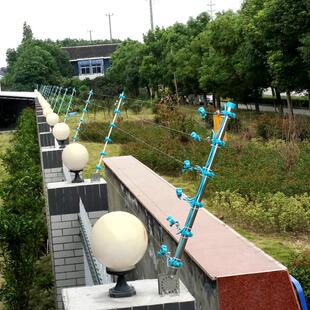 全套高压脉冲围栏 围墙周界报警电网主机 报警器防盗电子围栏系统