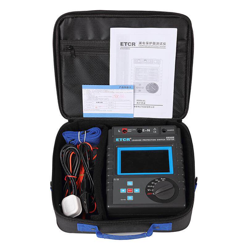 铱泰ETCR8600B漏电保护器测试仪漏电流开关跳闸检测仪三相380V