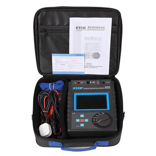 铱泰ETCR8600B漏电保护器测试仪漏电流开关跳闸检测仪三相380V