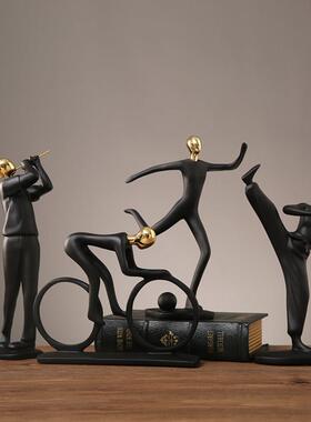 简单现代轻豪华装饰客厅电视酒柜书架书柜工艺品家具家居