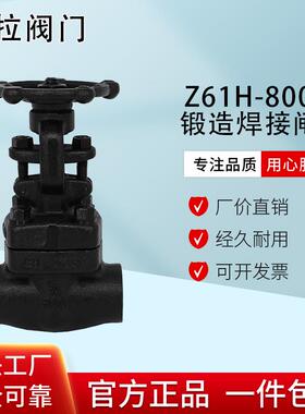 Z61H-800LB锻钢承插焊闸阀高温高压导热油蒸汽闸阀425度DN15PN64