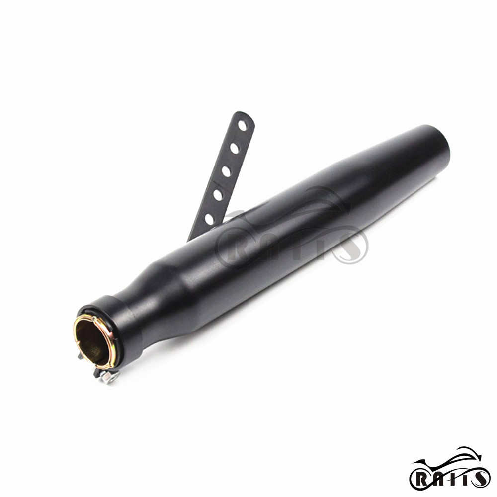 新品摩托车改装和雷复古排气管太子250巡航鑫源400直排长款可双排