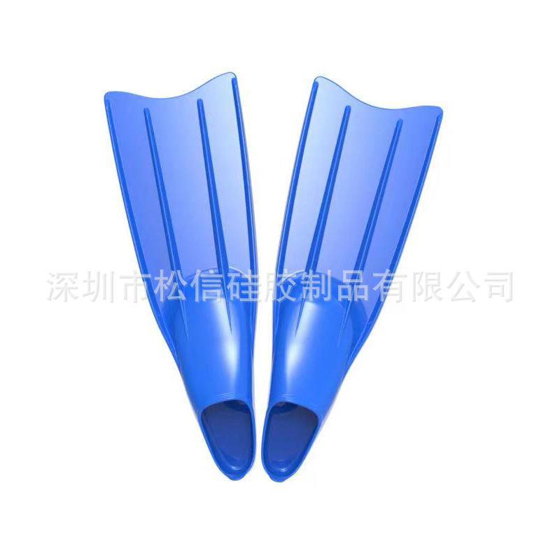 新款直销全硅胶长脚蹼 潜水游泳神器助力加速推进装备柔软长脚蹼