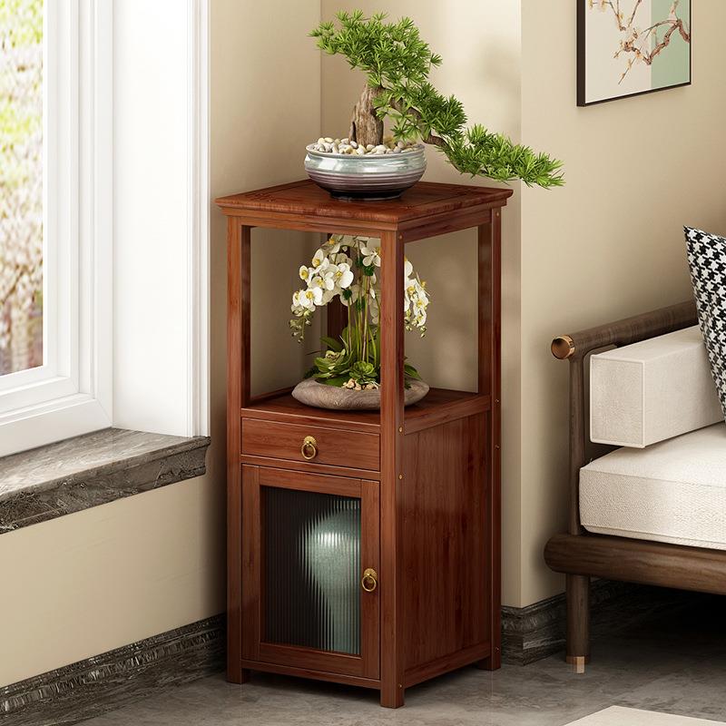 花架子客落地式花托架非实物木盆多功能植厅摆放架现代简约置0801