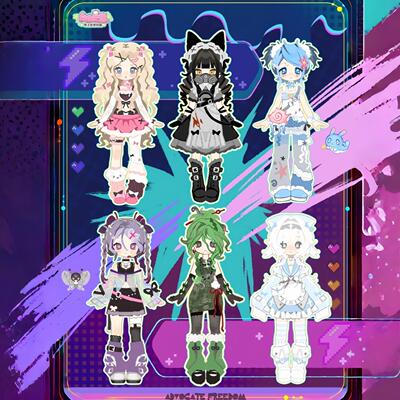 首批自由主张二代bjd盲盒萌宠竞技系列潮玩摆件人偶娃娃女生礼物