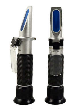 测试仪折射糖度计仪仪32atc-外贸糖份糖手持式冰点计测rhb0仪盐度