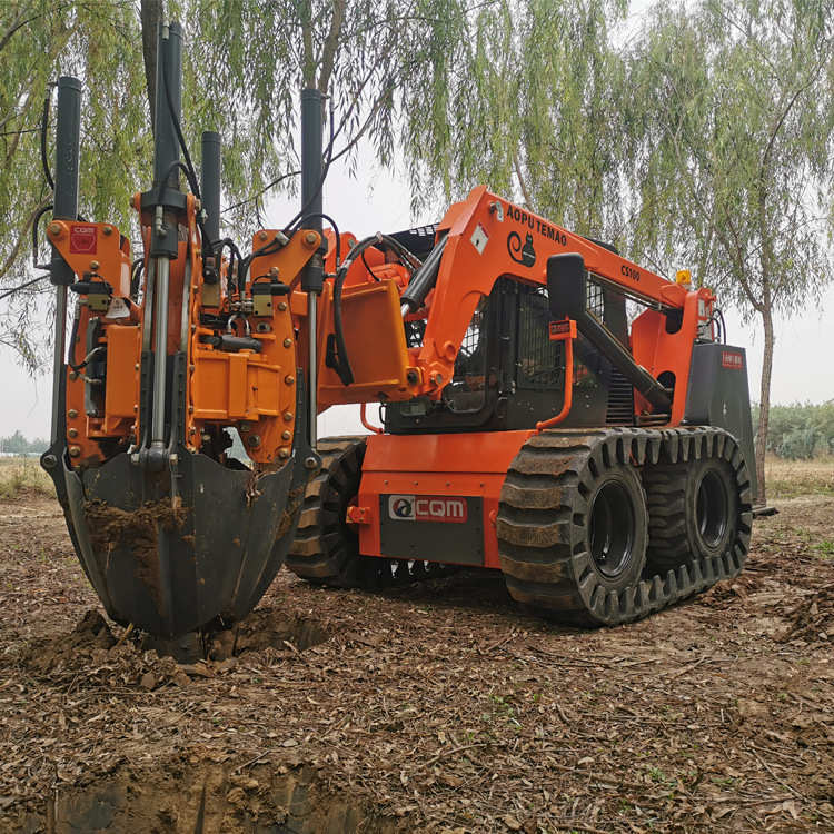常青挖树机 济宁厂家瓣式多型号移树机 苗圃移植带土球液压起树机