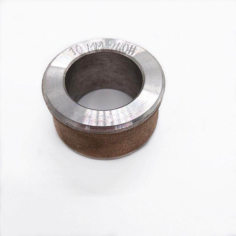 厂家直销 磨玻璃金刚石异形磨轮 外径 35mm 50mm 圆边轮 直边轮