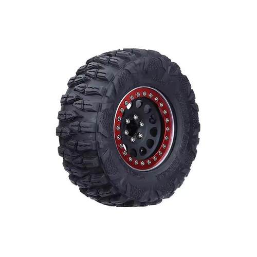 1/8 1/10攀爬车胎 1.9/2.2寸轮胎 SCX10 TRX4 4082 4083易控 通用