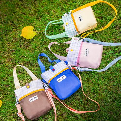 Dopamine Crossbody Water Bottle Bag, Handheld Water Bottle O