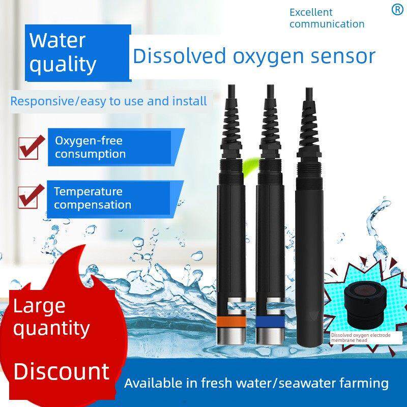 荧光法溶解氧传感器在线水质传感器智慧渔业养殖含氧量溶氧检测仪图片