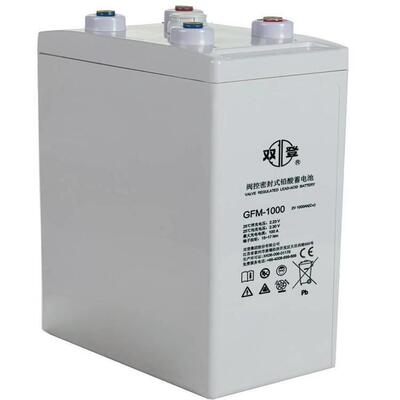 双登电池GFM-1200铅酸系列 太阳能蓄电池2V1200AH免维护储能中国