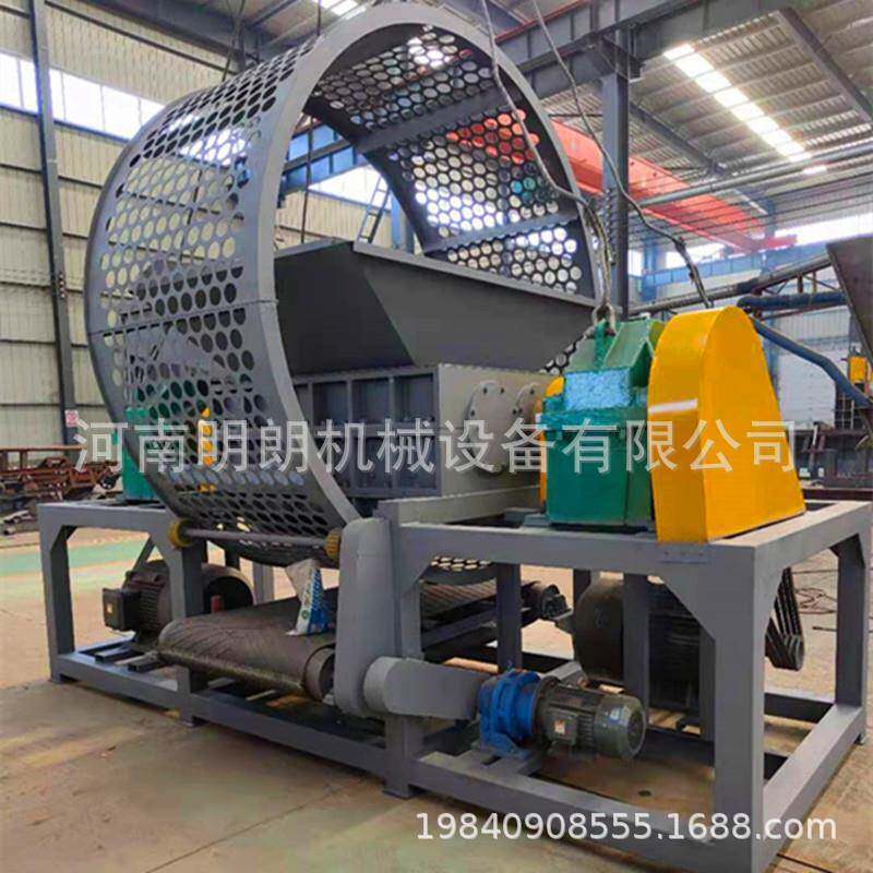 600型旧家电破碎机门窗撕碎机 易拉罐废品回收破碎机废金属撕碎机