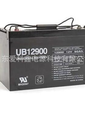 UNIVERSAL蓄电池UB12900 12V90AH 通信机房船舶备用铅酸电池