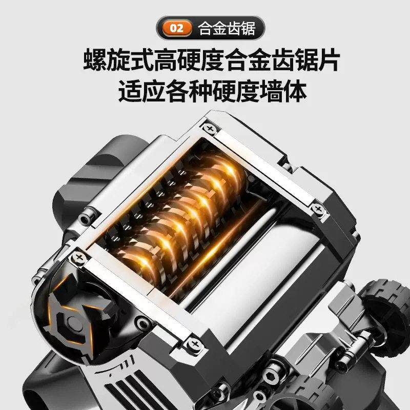 槽王刨墙机腻子墙面去皮铲墙神器铲墙机旧墙翻新电动白灰刨墙无尘