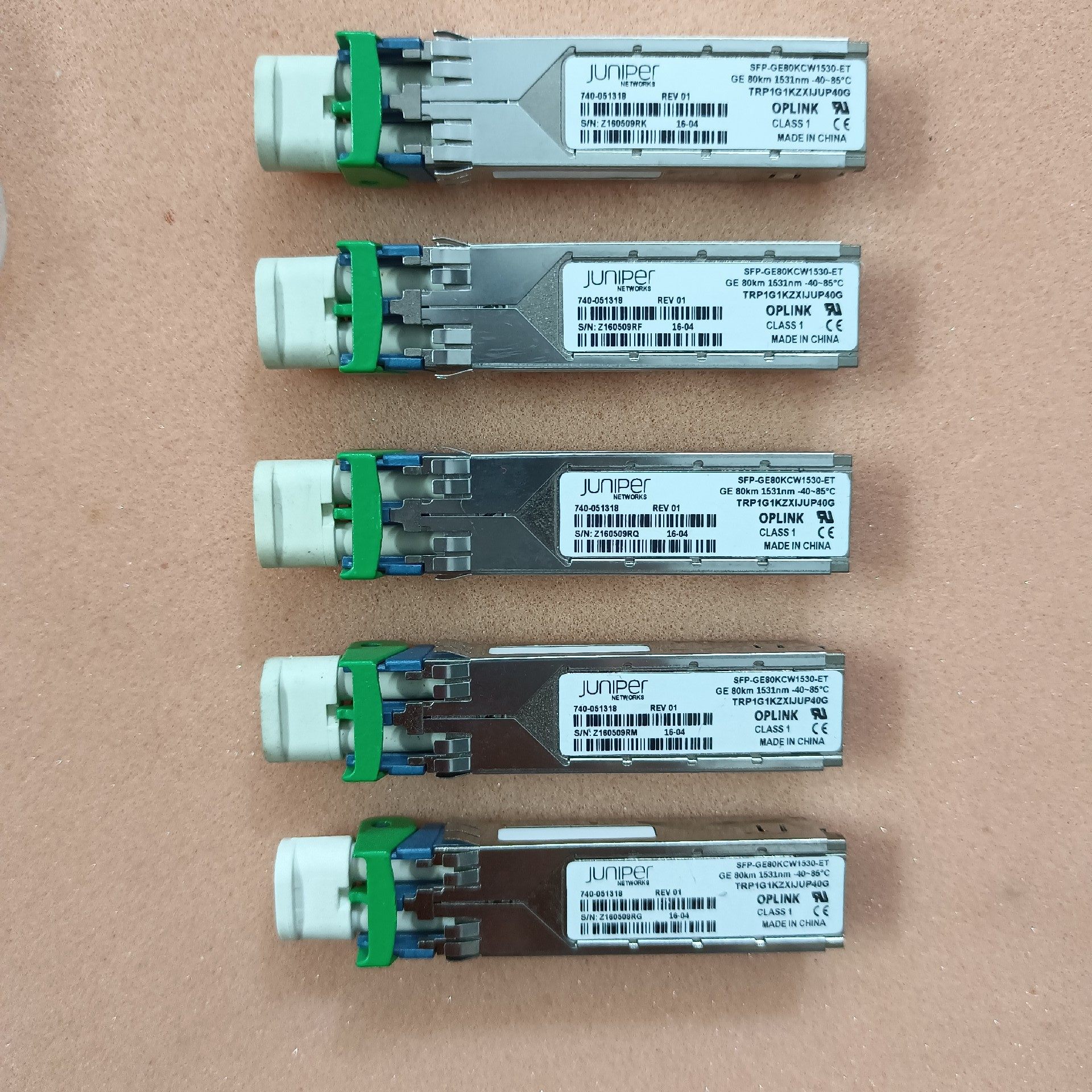 詹博80公里光模块，740-051318 价格私聊，