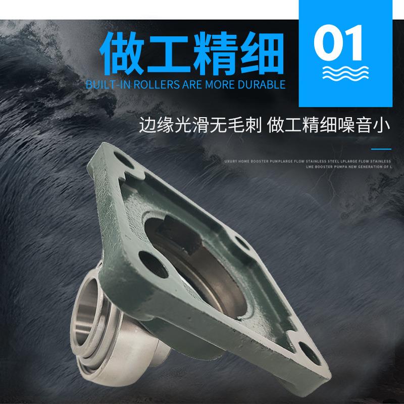 LJ洛阳带座外球面轴承双层P密封CF317ACOUCU318普通级厂家直销