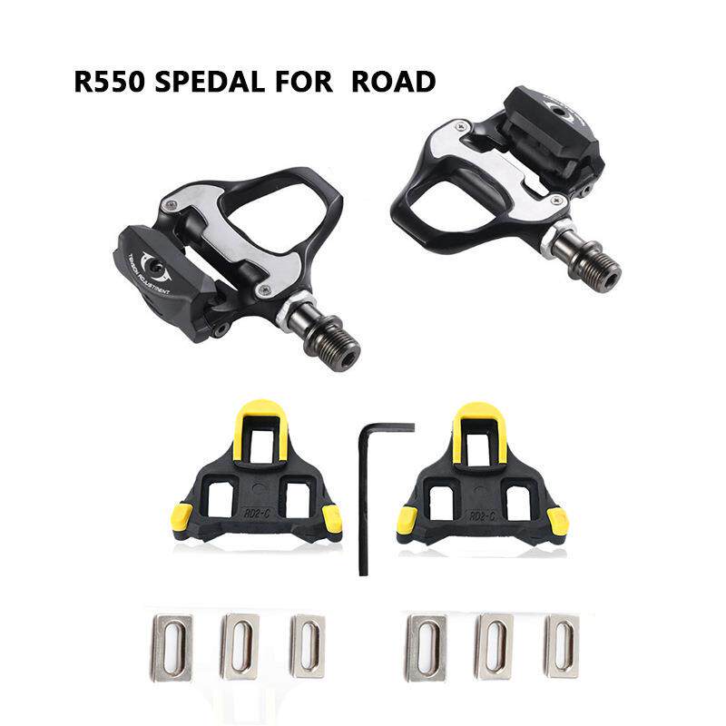 69+ RD2公路自行车脚踏锁踏 自锁轴承脚踏脚蹬 r550锁踏锁片配套