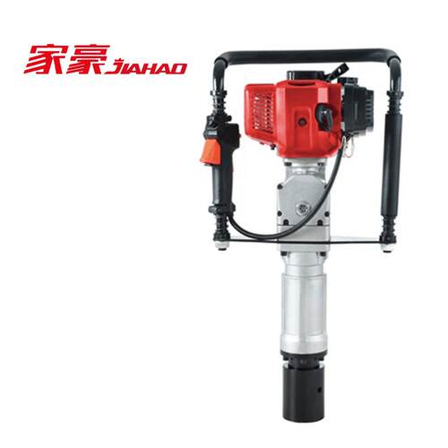 JH-60护栏农场汽油打桩机连杆立柱公路角钢简便电锤钻杆便携