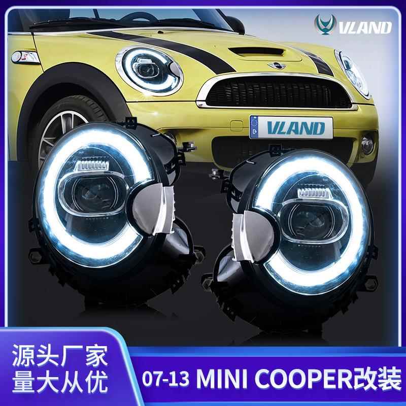 改装车灯适用于宝马mini2007-2013R56汽车大灯汽车led大灯总成