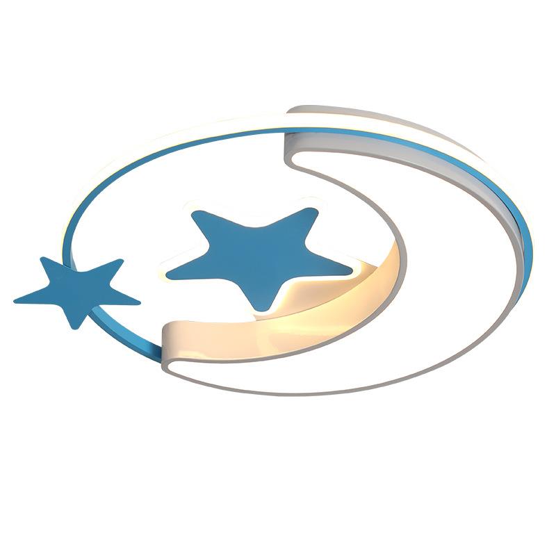 儿童房灯具星星月亮led吸顶灯卡通创意卧室男孩女孩公主房间灯饰