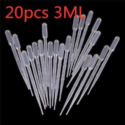 50pcs 4ml Plastic Squeeze Transfer Pipettes Dropper Cupcake