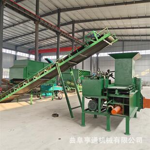 农场三缸青储打包机鲜玉米秸秆打包机自动上料牧草压块打包套袋