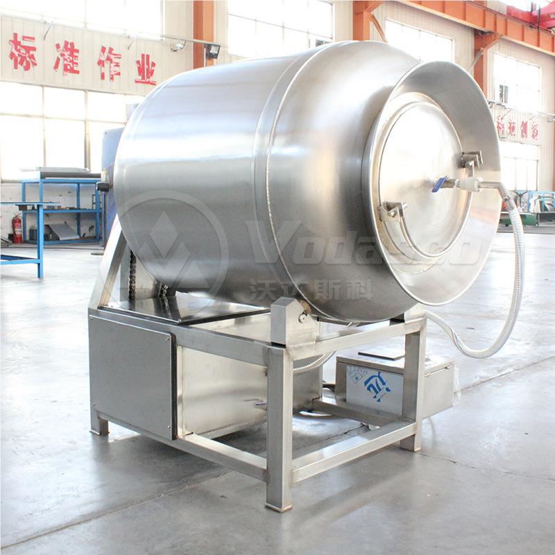 辣腌菜腌制鱼滚揉机 咖喱牛肉腌制机542白设备 小型肉干制滚揉机