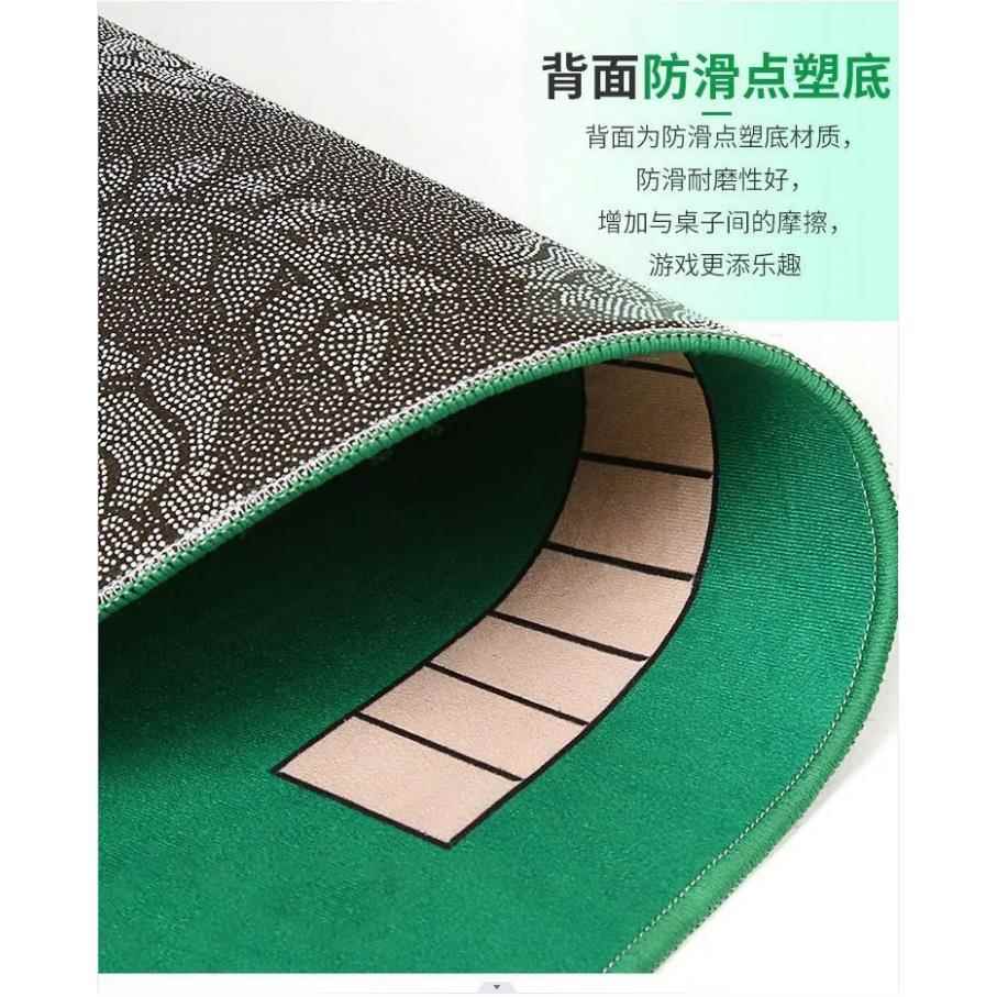 麻将机桌面打扑克牌专用正方形加厚消音毯桌布垫子棋牌室牌九台布