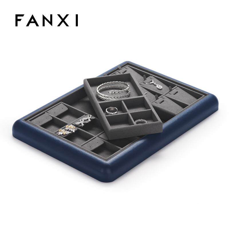 凡西FANXI首饰收纳盒创意PU多功能自由组合多功能饰品收纳盒P118