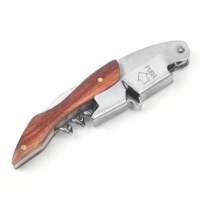 Safe Cut Can Opener Manual Corkscrew Bottle Opener