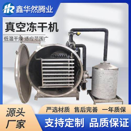 商用全自动果蔬低温干燥机中药材冻干设备水果加工真空冷冻干燥机