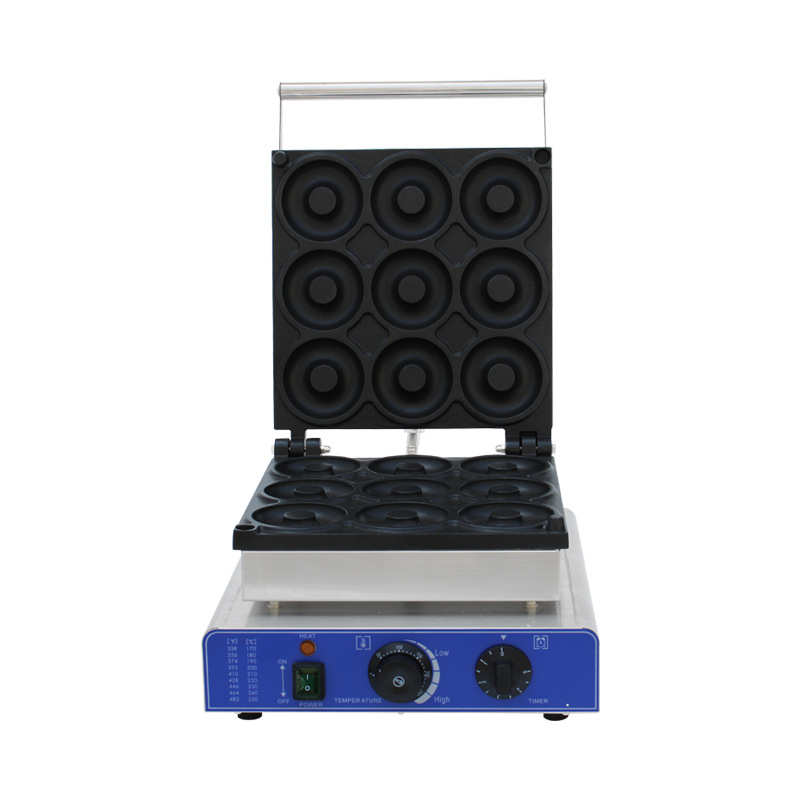 九格甜甜圈机商用直径90mm大甜甜圈机大孔甜甜圈九孔圆圆酥机器