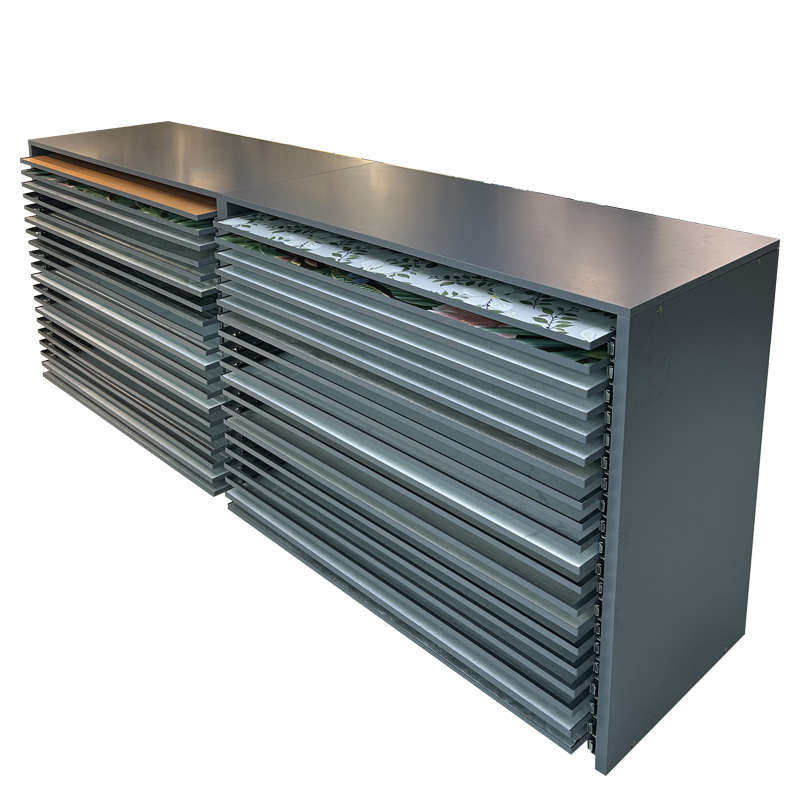 20层抽屉柜大容量瓷砖60*120带层板多功能抽拉柜瓷砖板材展示架,商业/办公家具,宣传栏/公告栏,淘宝优惠券,粉丝福利购,淘宝优惠卷