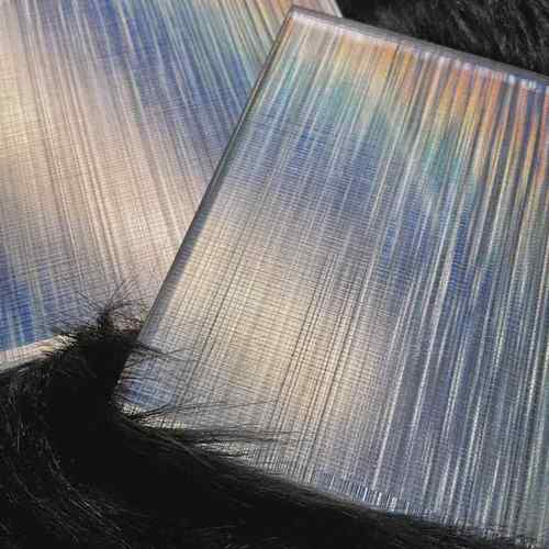 厂家直销直纹冰丝璃术幻彩隔断墙艺夹61丝渐变装饰夹胶钢化玻玻璃