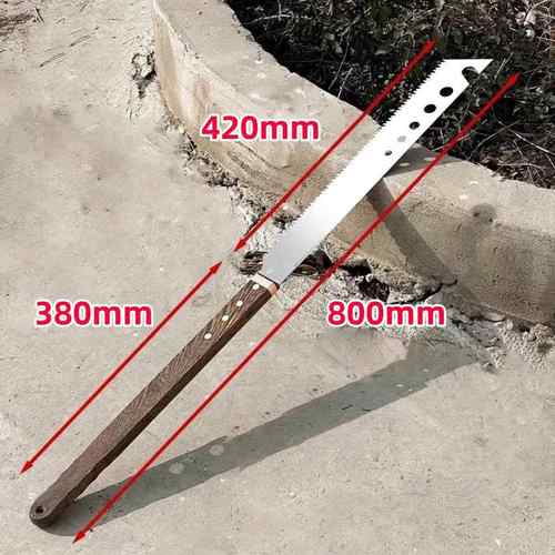 手锯特快锯树好工具砍锯两用刀锰钢小型锯子手持多功能锯树枝木工