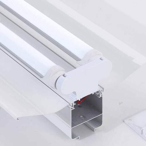 新款直销铝合金超市线槽支架LED工商场工程MX170超市槽型灯光带线