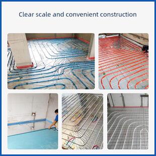 镜面反射膜地板采暖隔热膜地热电碳纤维采暖地板采暖反射膜反射镜