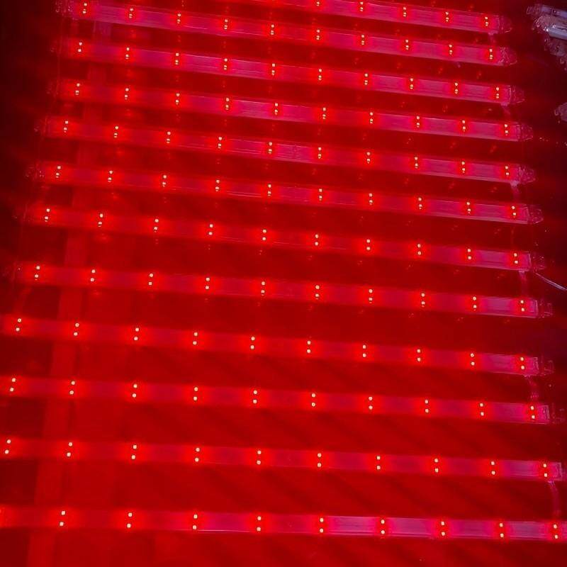 2025新款LED格栅灯条彩屏户外高亮度防水显示屏桥梁天幕节能工程