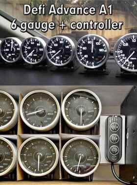 DefiAdvance汽车改装OBD2仪表A1六连表ZD多功能N2液晶赛车仪表