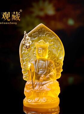 正品精居品树脂仿琉璃娑婆圣观音地藏菩萨释迦佛摆三像家供奉佛堂