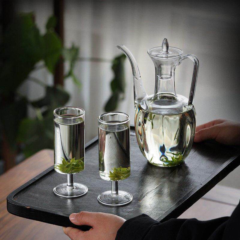 彷宋执壶2025新款泡茶器红茶茶壶泡茶家用玻璃水壶耐高温茶具套组