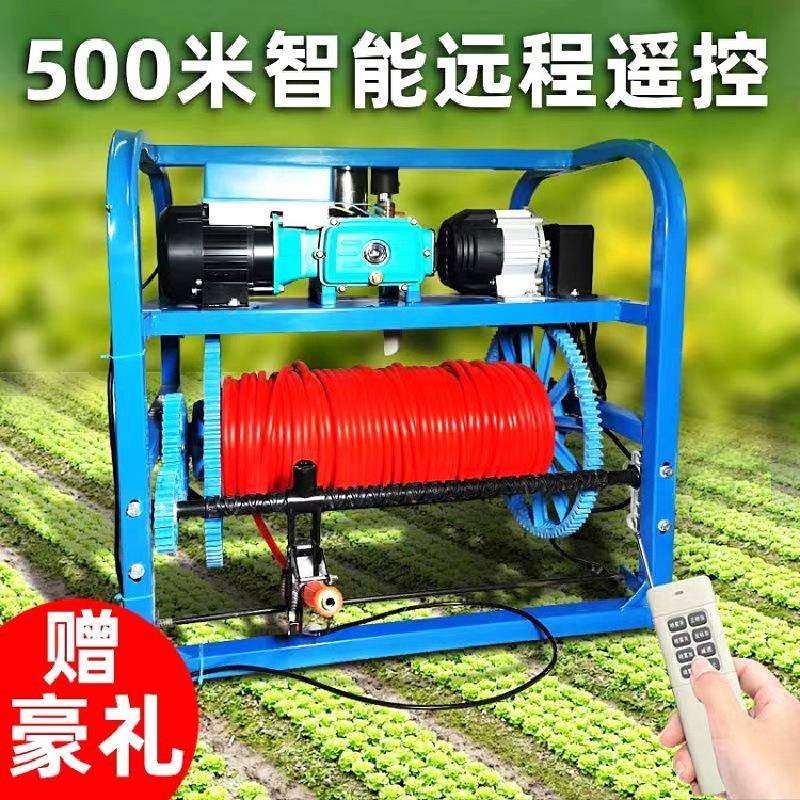 电三轮带动的果园打药机农田果树杀虫喷药机遥控式高压喷雾器