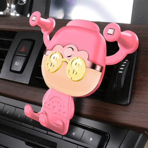 The God of Wealth drove to the car phone hold财神驾到车载手