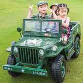 正品 双座儿宝电动车四轮越野车人带遥控宝玩具车可坐大人童超大亲